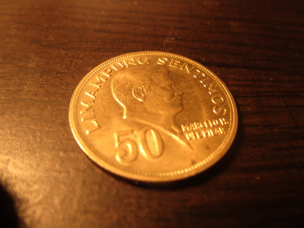 1967 Philippines 50 Centavos