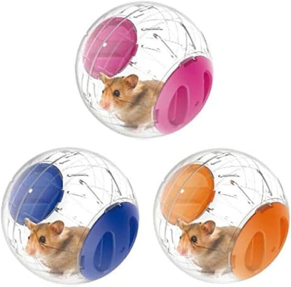 Cute 4.72-Inch Hamster Crystal Ball - Interactive Exercise Wheel for Tiny Breeds