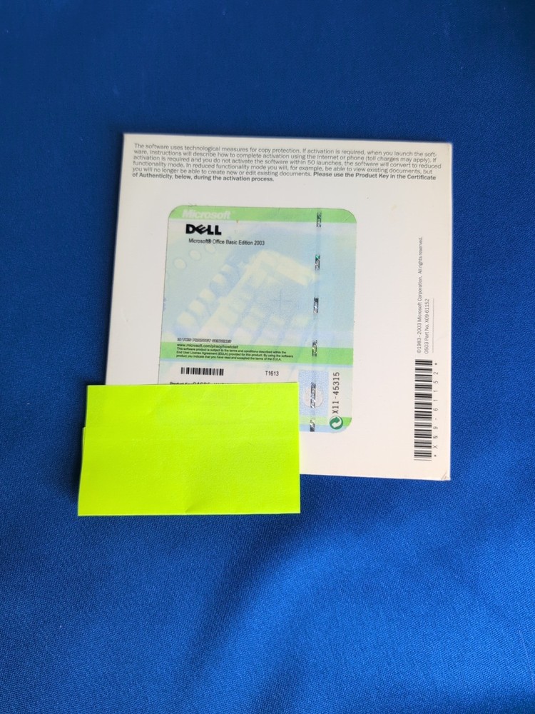 Microsoft Office Basic Edition 2003 With Product Key