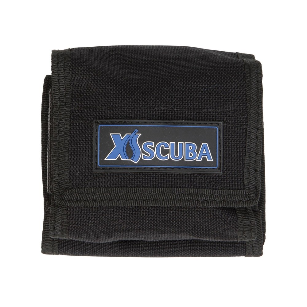 XS Scuba Quick-Attach Single Weight Pocket - Black One Size,