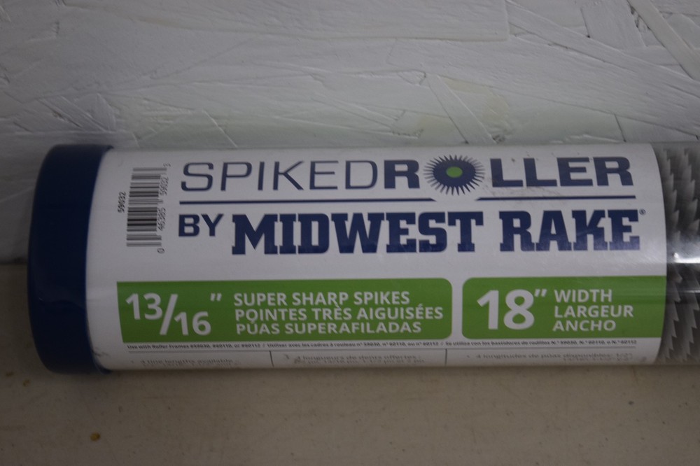 Midwest Rake 59032 Spiked Roller 13/16" Spikes 18" Width