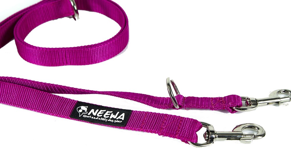Adjustable Dog Leash 2m/6.5ft Blue