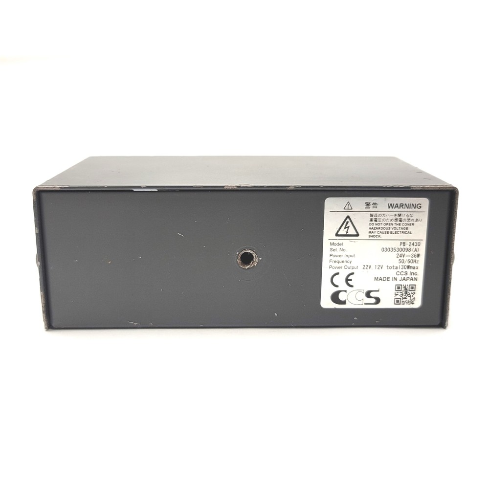 CCS PB-2430 Machine Vision Light Source Power Supply 12/24VDC Output 24VDC Input