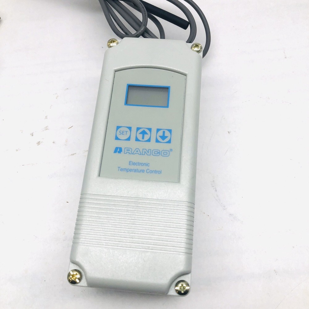 RANCO ETC-211100-000 ELECTRONIC TEMPERATURE CONTROL DUAL STAGE WITH SENSOR POWER