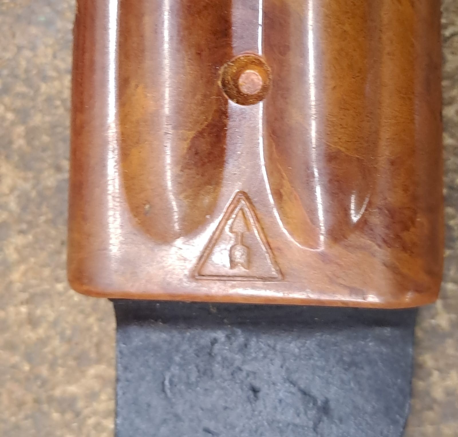 Soviet army 6h4 fixed blade knife. Izhevsk made thin pommel. Unused. Unnumbered.