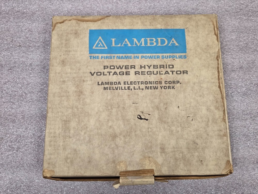 '1 PIECE' - PN# FBH-60-002, FBH-60-2 - LAMBDA - POWER HYBRID VOLTAGE REGULATOR