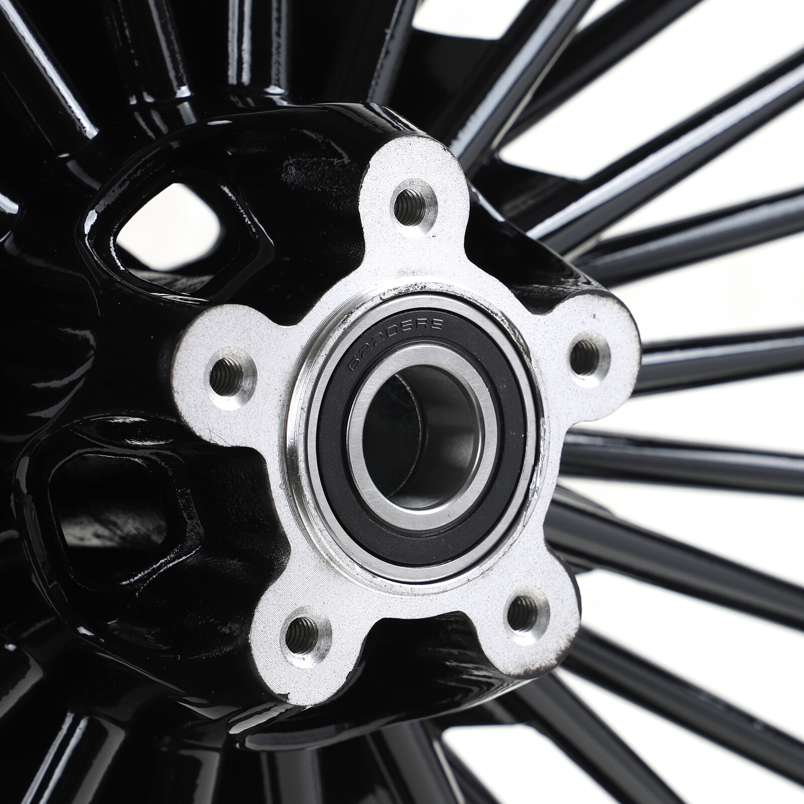 21X3.5 16X5.5 Fat Spoke Wheels for Harley Touring Street Glide Road King 09-24