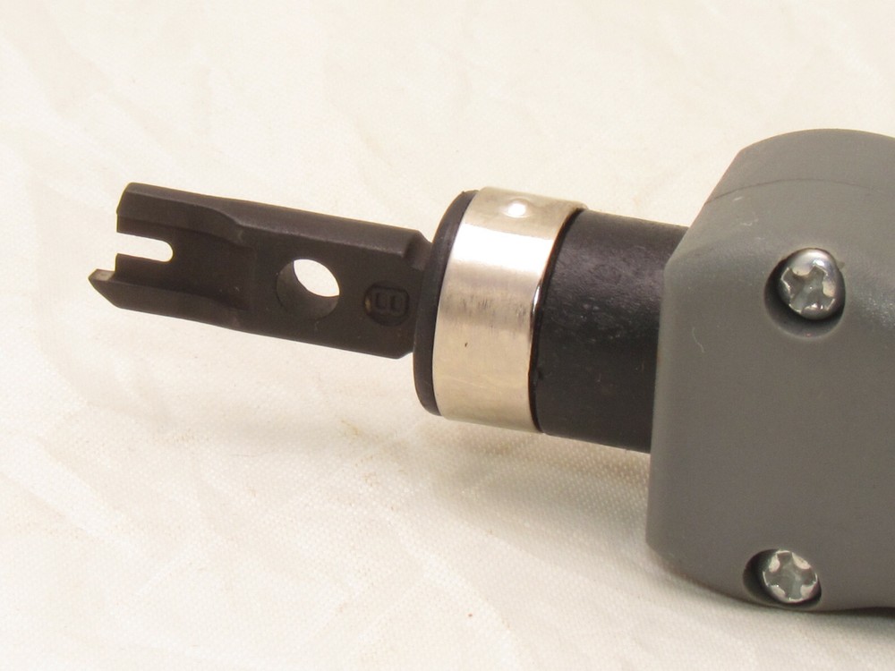 Network Cable Punch Down Tool Kit Tester Crimper Cutter Pliers Screwdrivers Case