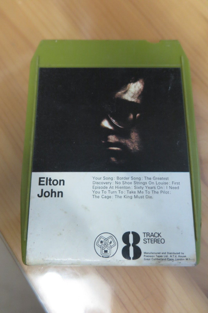 ELTON JOHN - ELTON JOHN  - 8 TRACK CARTRIDGE
