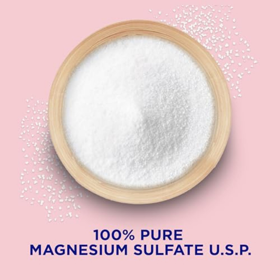 Pure Epsom Salt Bulk Magnesium Sulfate USP, Fragrance Free, 19 lbs