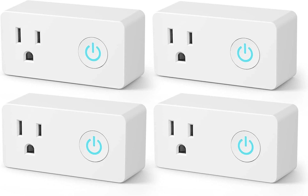 Wifi Heavy Duty Smart Plug Outlet, No Hub Required with Timer Function, White, C