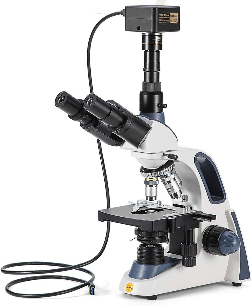 SwiftCam 16 Megapixel Camera Kit For Microscopes w/ Reduction Lens & Accessories