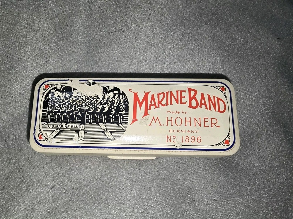 Harmonica Hohner Marine Band 1896 (customized)