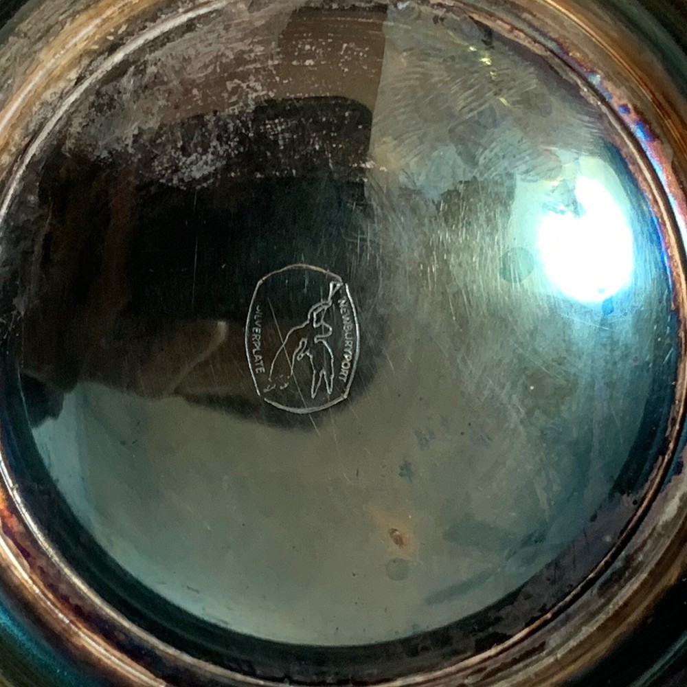 Newburyport Silverplate Teapot ~ Nice Patina!!!