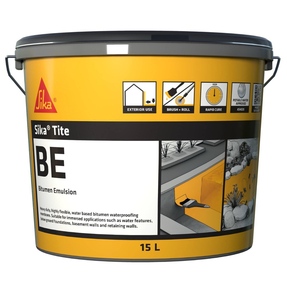 SikaTite BE 15L Bitumen Waterproofer