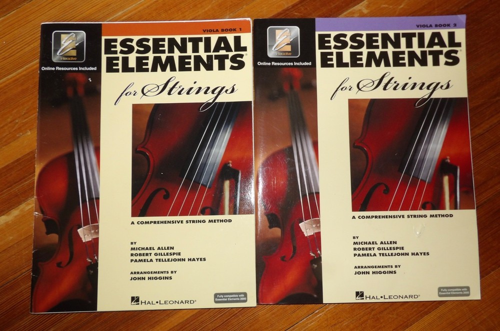 Essential Elements for Strings Viola Books 1 & 2 Set Comprehensive Method