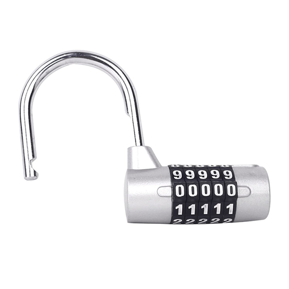 5 Digit Combination Lock,Gym Padlock,Replaceable Combination Lock,Suitable fo...