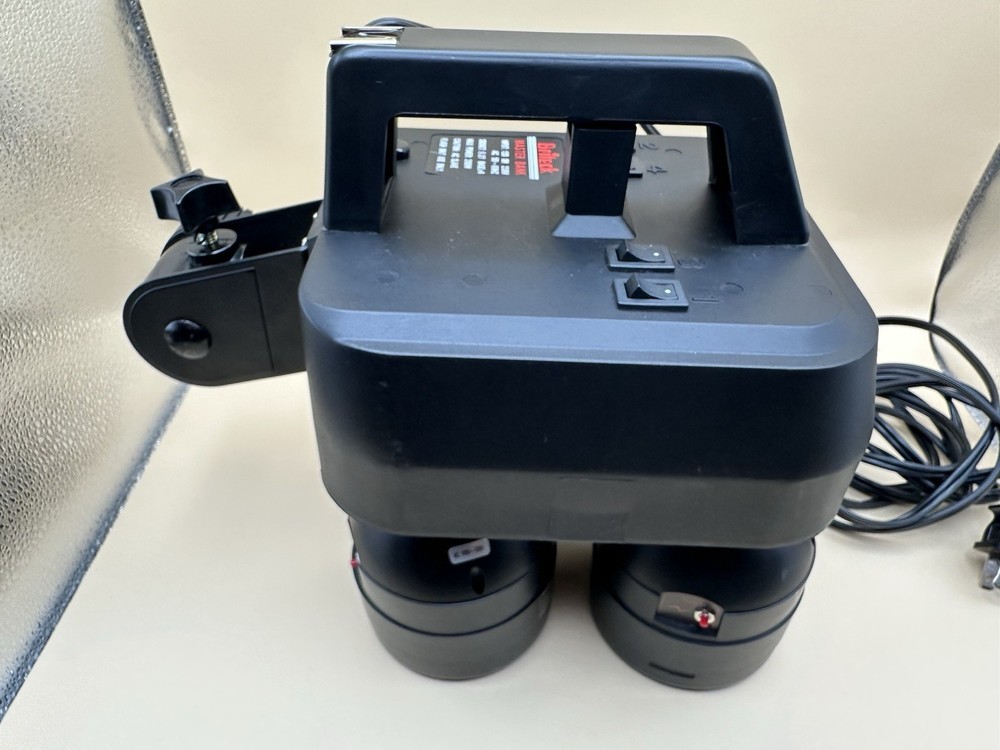 Britek S-201 AC Slave Flash 4 Head Studio Strobe Light GN22 Tested Working