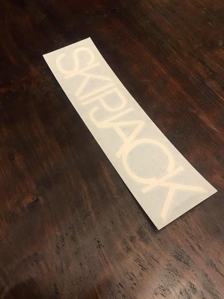 Skipjack Boats Vinyl Decal