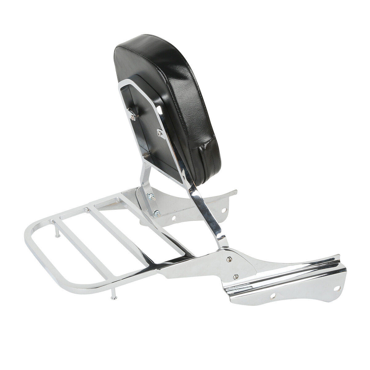 Backrest Sissy Bar Luggage Rack Fit For Honda Shadow Spirit VT750DC 01-03 05-07