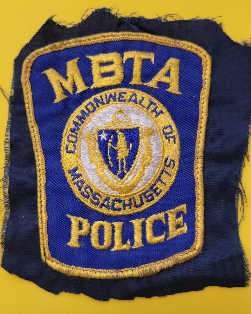 MBTA  MASSACHUSETTS OBSOLETE  EARLY PATCH