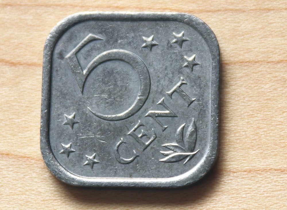 1983 Netherlands Antilles 5 Cents