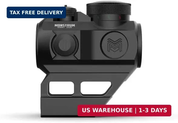 Monstrum Ghost Red Dot Sight | with Absolute Co-Witness Riser Mount