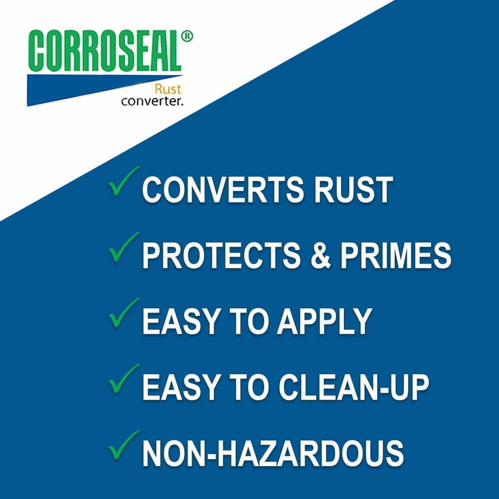 80022 Water-Based Rust Converter Application Cleaner - 1 Qt
