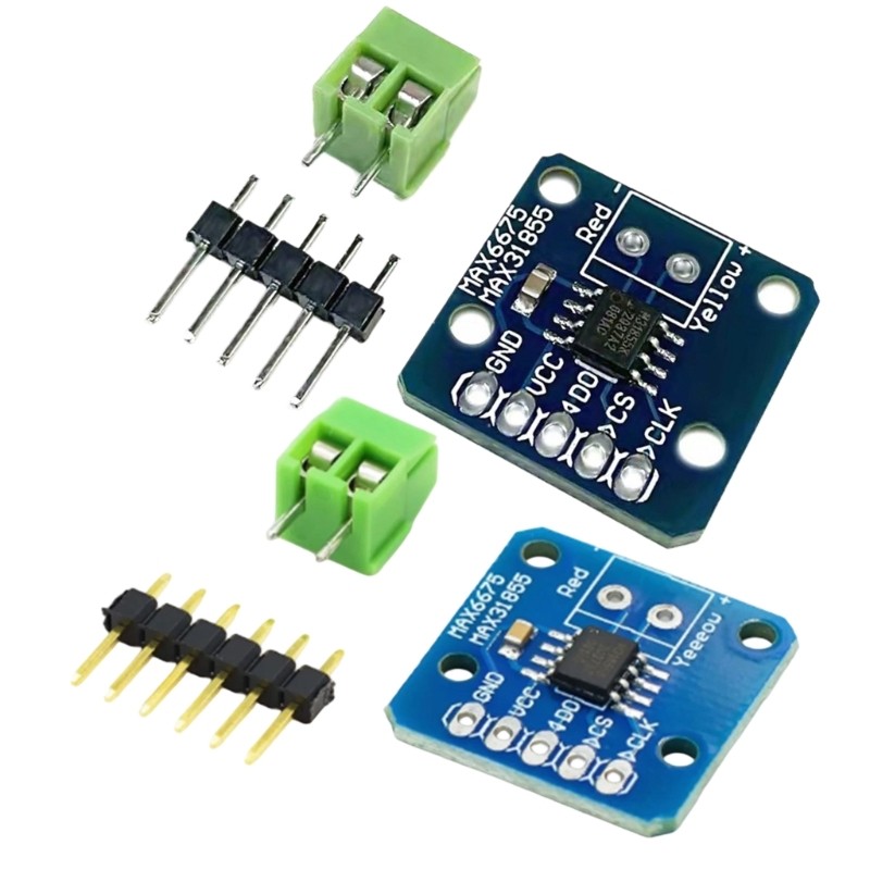 SIP Thermocouple Module MAX6675 MAX3185 Precise for Microcontroller Projects