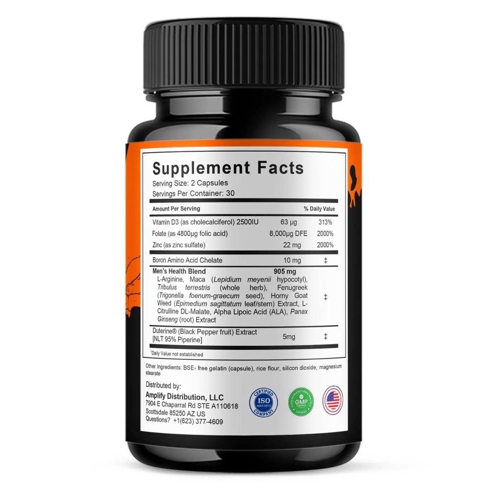 (3 Pack) Primal Storm Performance Support, PrimalStorm Capsules (180 Capsules)