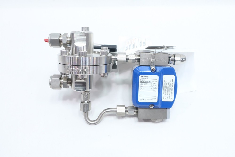 Krohne DK32/RA Variable Area Flow Meter Regulator 9.6-88 Lb/h