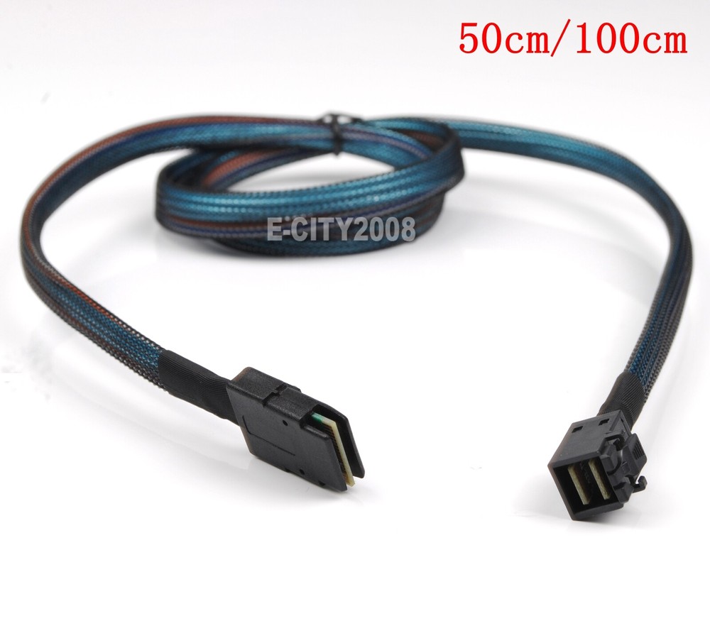 Internal Mini SAS SFF-8087 to Mini SAS High Density HD SFF-8643 Data Cable