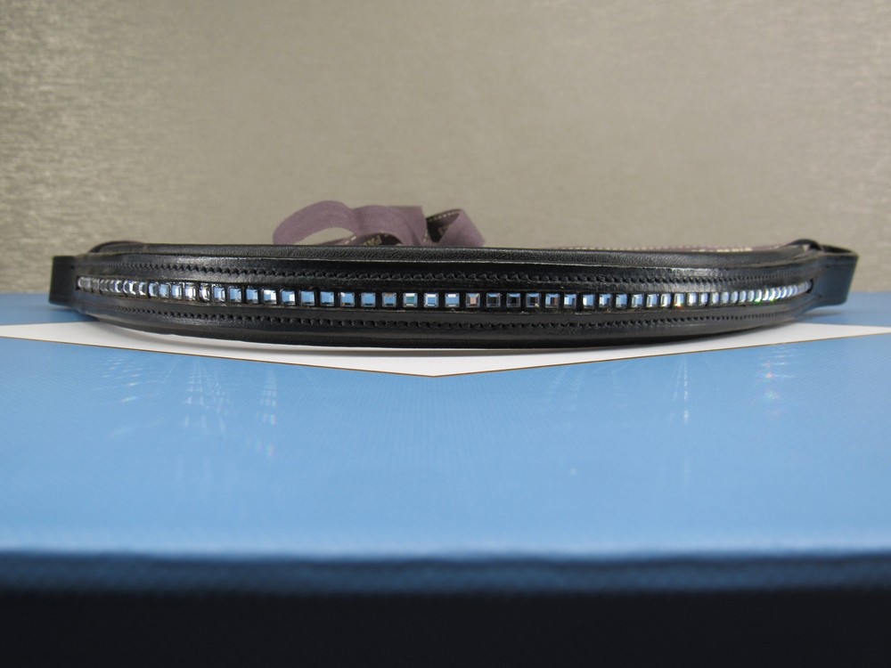 Custom Browband : Subtle Shimmer - Tiny Crystals