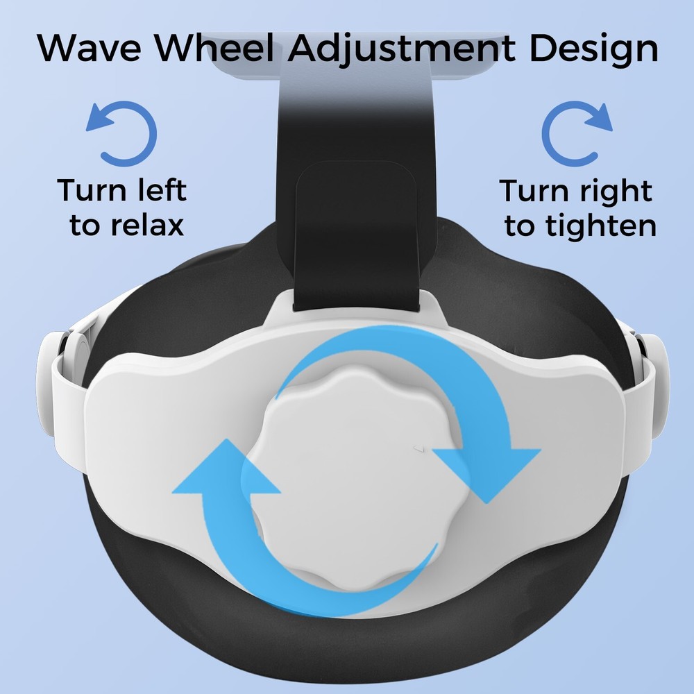 Head Strap for Oculus Quest 3, Adjustable Elite Strap with Enhanced Comfort