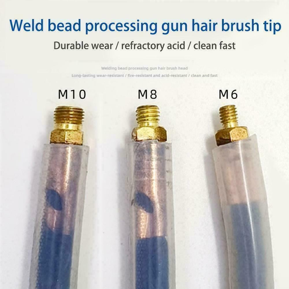 Professional Grade Weld Cleaning Brush Compatible with Various Threads