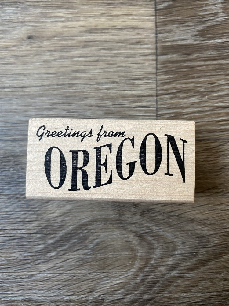 Greetings From Oregon Stamp