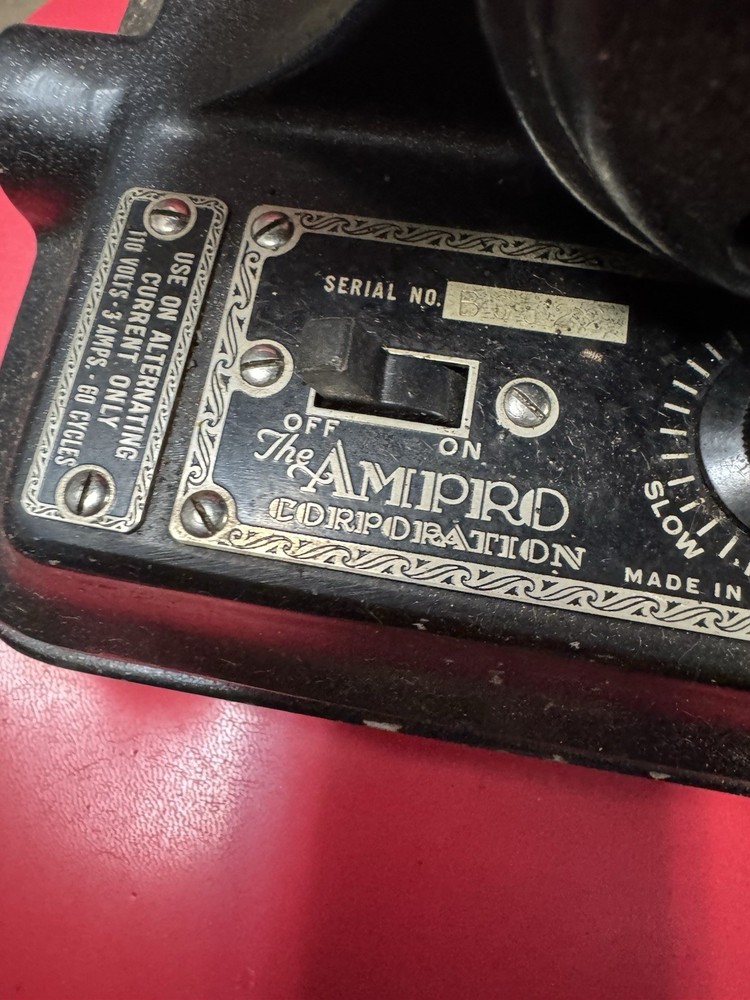 Vintage Ampro Precision Projector 8mm w/ Original Case