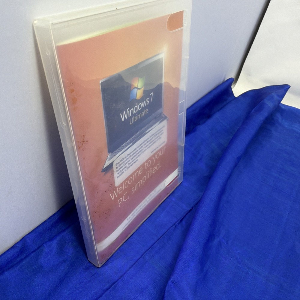 Microsoft Windows 7 Ultimate 64-bit DVD w/ Product Key