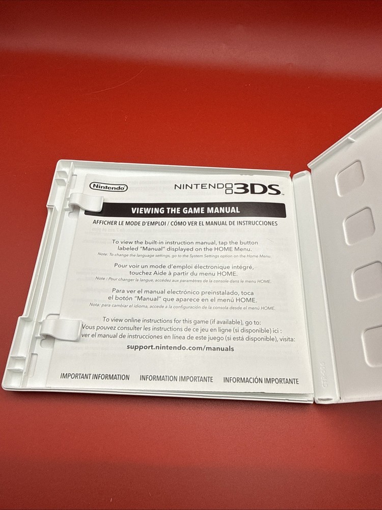 Metroid: Samus Returns Nintendo 3DS Case, Artwork & Insert Only - No Game