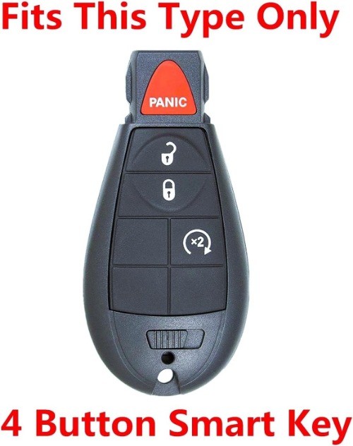 Replacement Keyless Remote Fob Key Shell Case Replacement Fit for Durango Grand