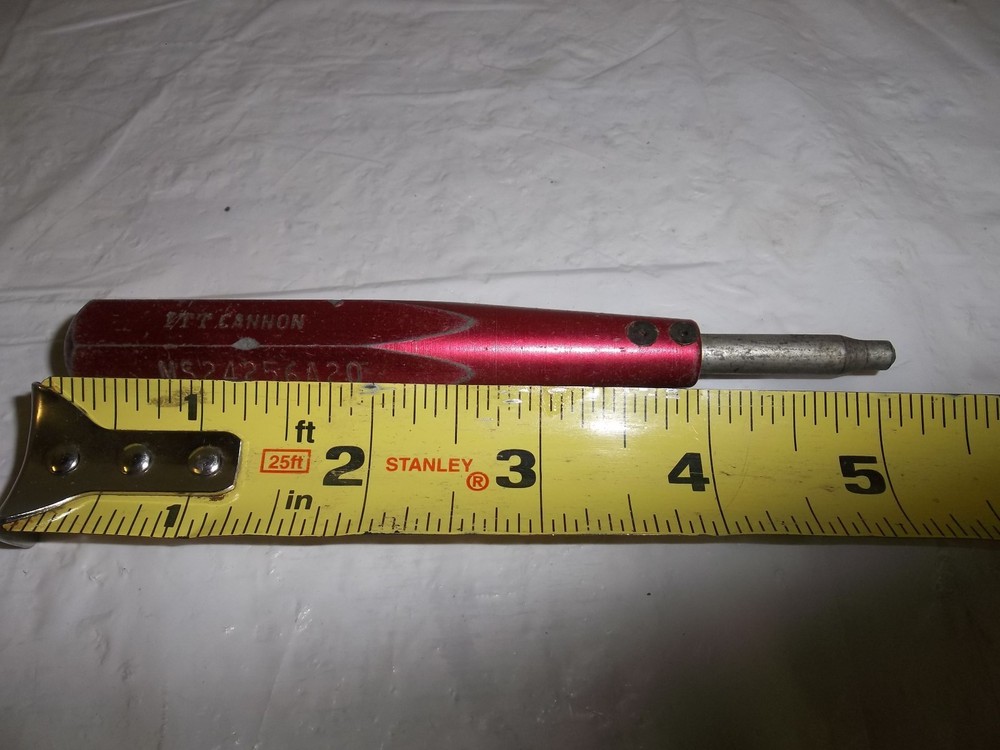 ITT CANNON MS24256A20 PIN INSERTION TOOL EXTRACTION CONNECTORS