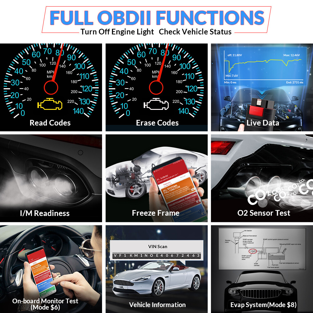 2025 THINKDIAG Bidirectional Car OBD2 Scanner Full Software Free Diagnostic Tool