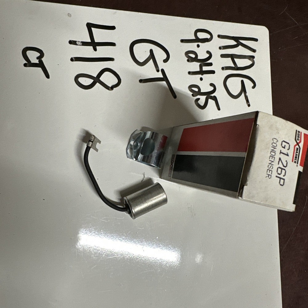 Borg Warner Condenser G-126P