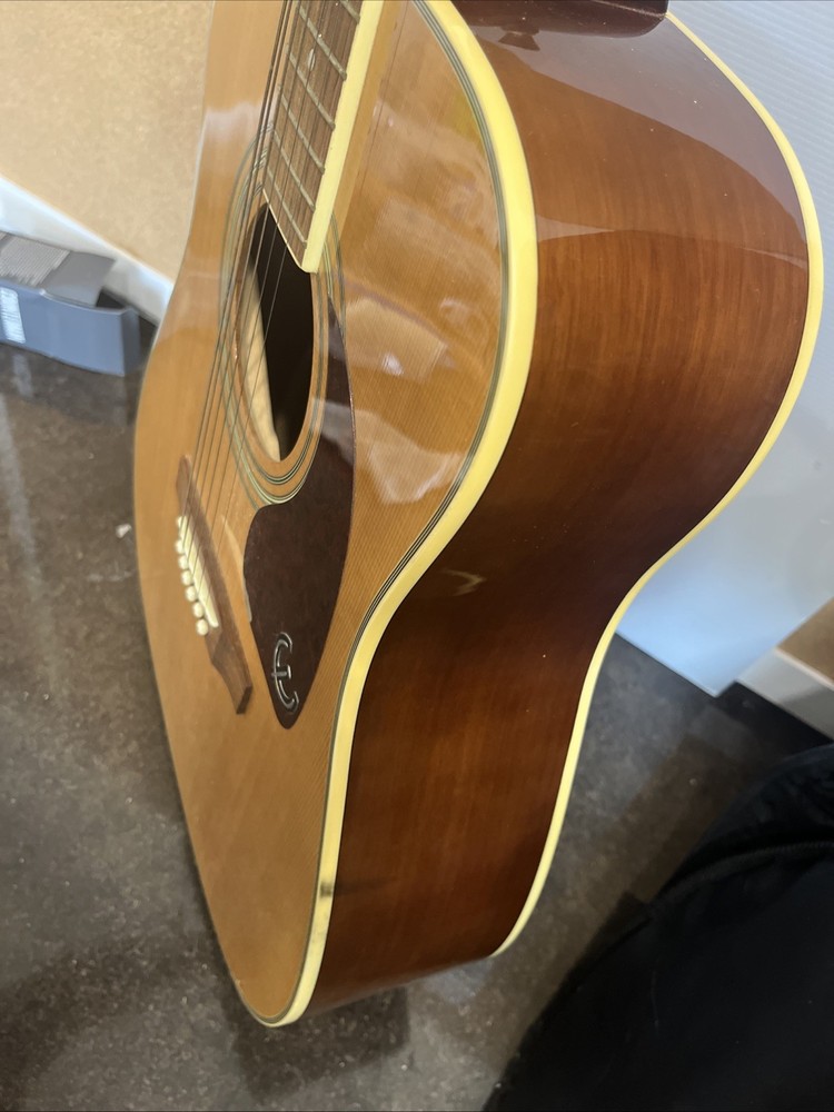 Epiphone DR-90SNA 6 String Acoustic Guitar W/ Soft Case, Strap, Tuner