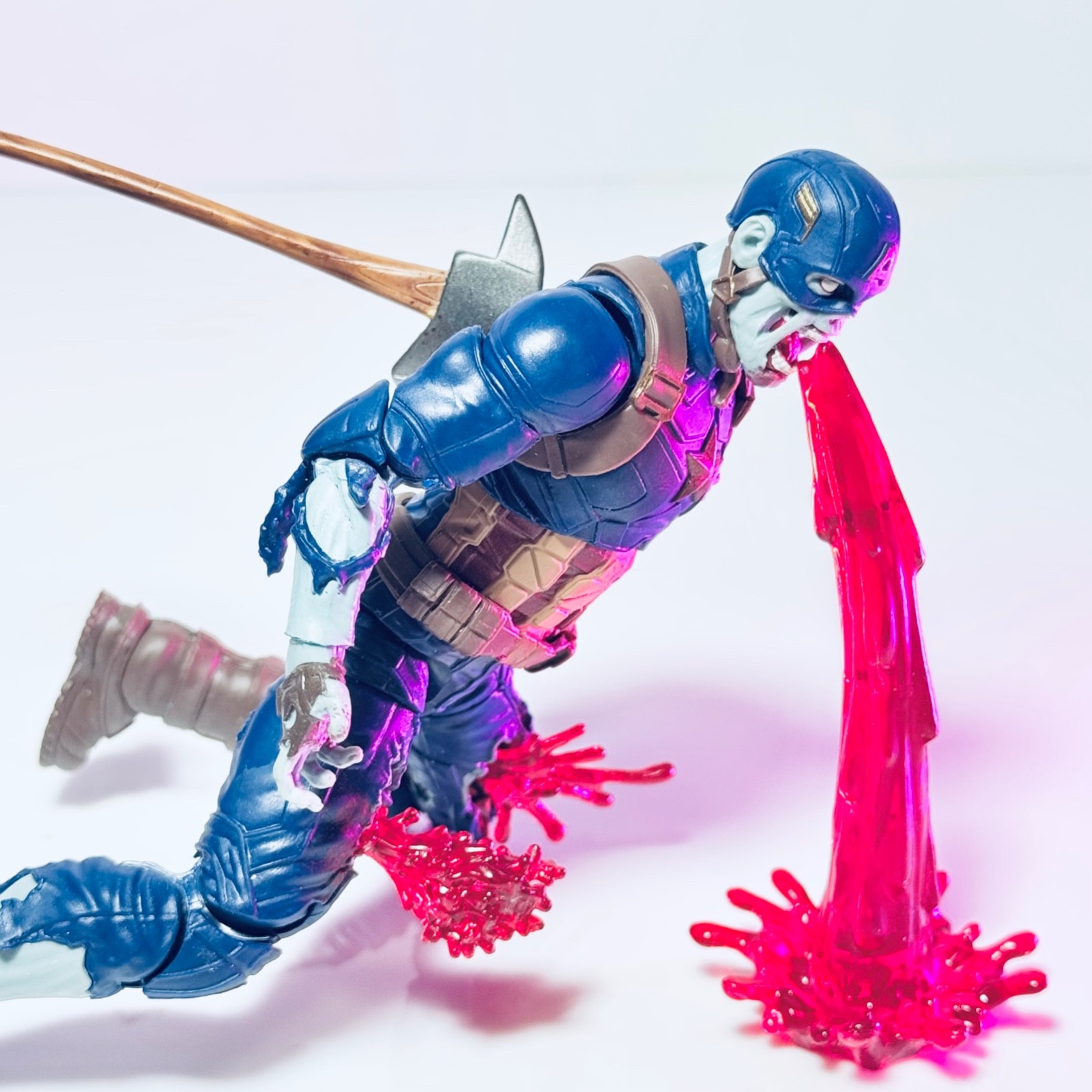 1:12 Super Action Stuff The Bloody Crate - Blood Figure Accessories and weapons