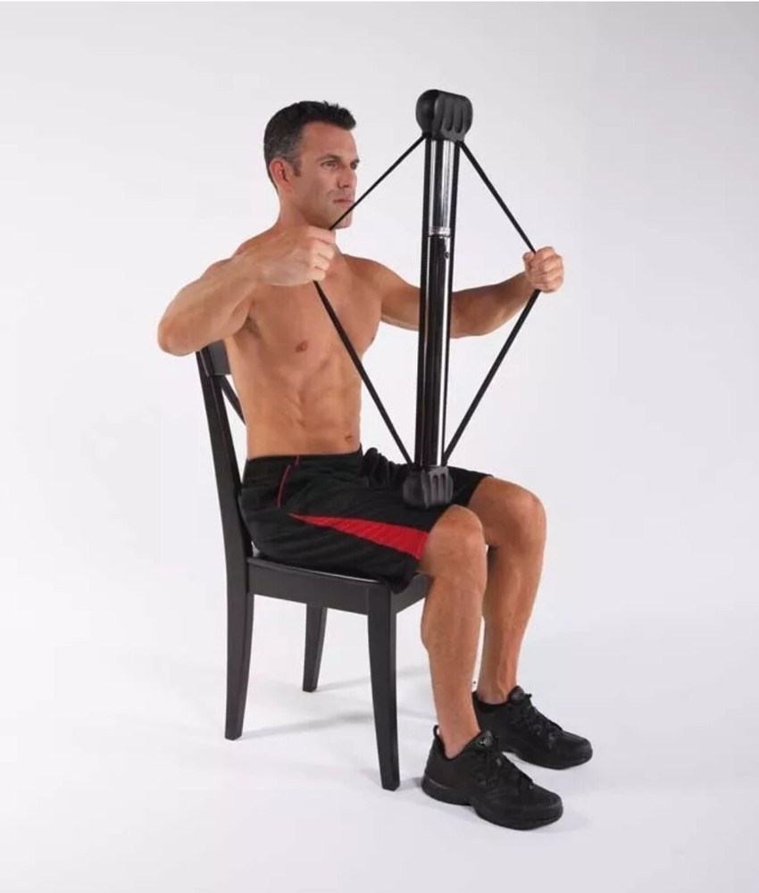 Ontel ISO 7X Isometric Workout Bar - Silver