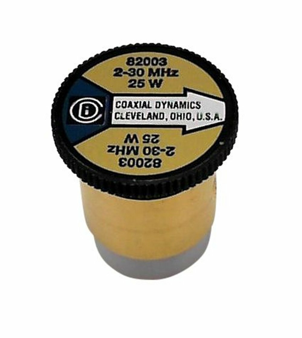 Wattmeter Element Slug 25W  2-30 MHz for Bird 43 Coaxial Dynamics 82003 (25H)
