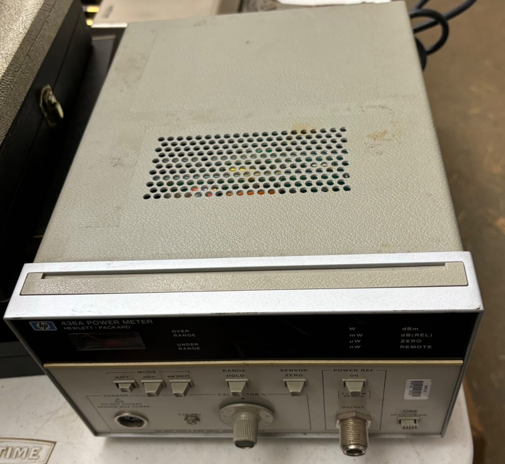 HP436A Power Meter and Power Cable