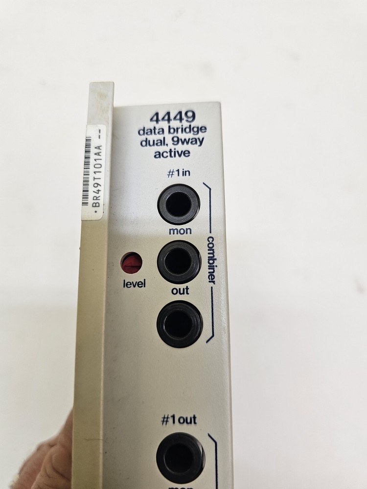 Tellabs 4449 Data Bridge Active Dual 9-way Module 824449