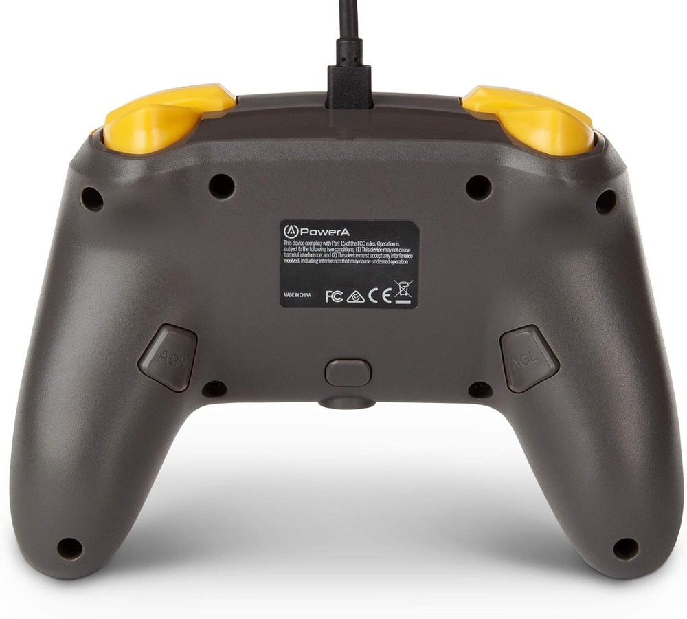 PowerA *OFFICIAL* Enhanced Wired Controller *PIXEL PIKACHU EDITION* (Switch) New